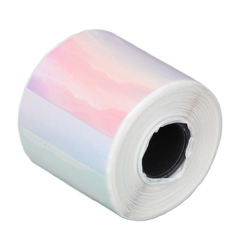 Label Sticker Round - Etiqueta Adhesiva Térmica Redonda de 30x30mm,