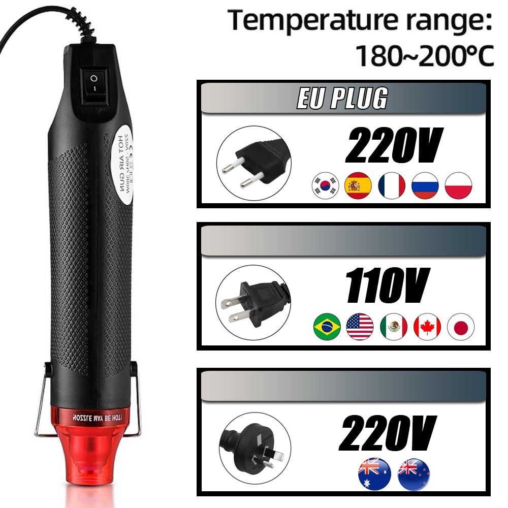 Heat Gun Embossing - Pistola de aire caliente de 300W,