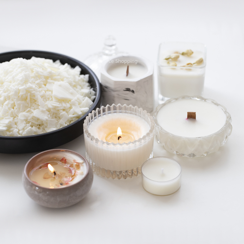 Cera de soja Natural pura para - Candle Making Raw Material reseña y precio