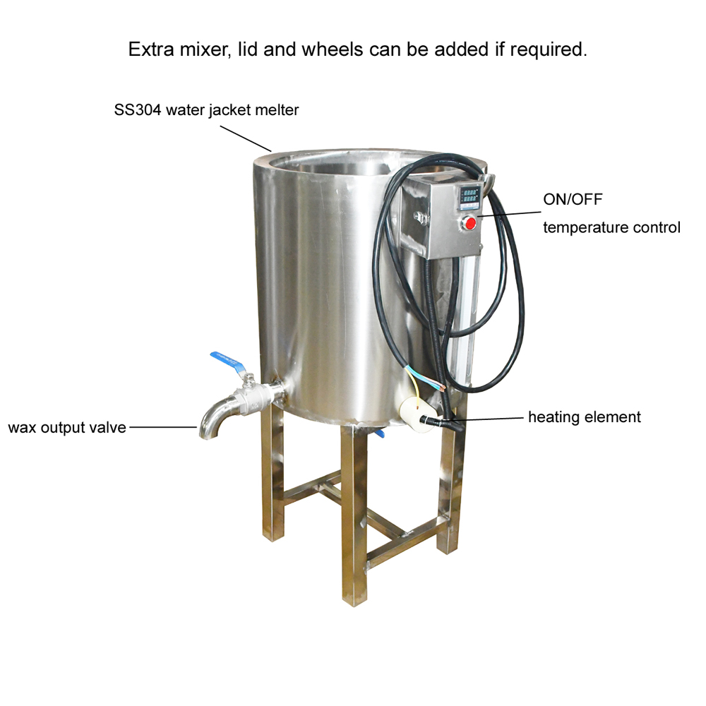 Máquina Eléctrica de 30KG para - Candle Making Machine Price reseña y precio