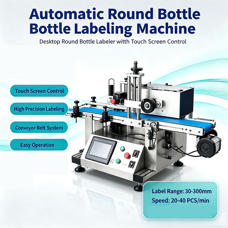 Máquina Etiquetadora de Botell - Label Sticker Round reseña y precio